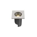 SLV 1007811 DASAR® M Bodeneinbauleuchte eckige Abdeckung 24° 3000 K incl. DALI-Treiber edelstahl