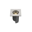 SLV 1007811 DASAR® M Bodeneinbauleuchte eckige Abdeckung 24° 3000 K incl. DALI-Treiber edelstahl
