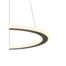 SLV 1007855 ONE FLAT PD single Pendelleuchte Pendellänge 180 cm 2700/3000 K PHASE schwarz