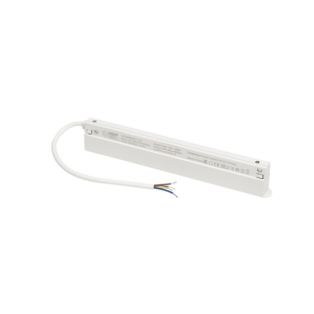 SLV 1007873 48V SYSTEM Intrack LED Treiber 48VDC 250 W inkl. 30 cm Anschlusskabel für 220-240VAC und DALI-Durchverdrahtung weiß