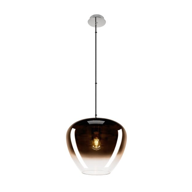 SLV 1007876 PANTILO CONVEX 40 Pendelleuchte 150 cm E27 max. 40 W kupfer