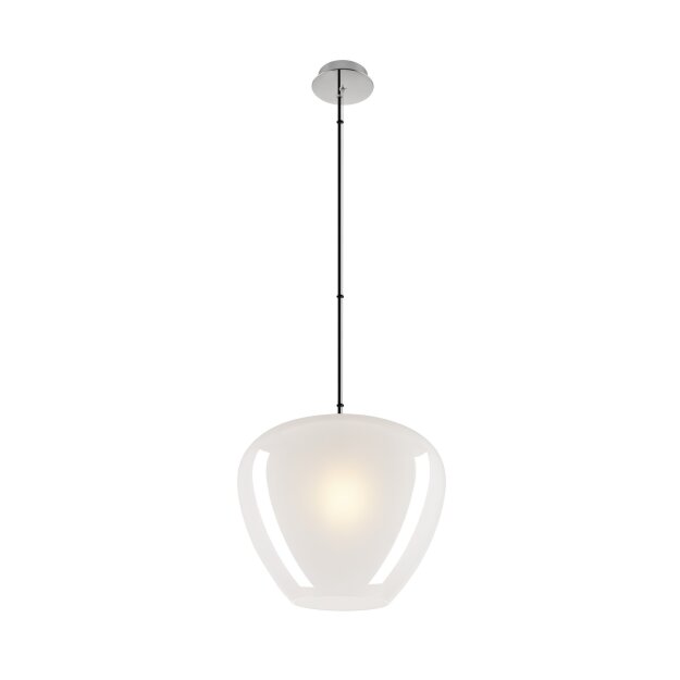 SLV 1007878 PANTILO CONVEX 40 Pendelleuchte 150 cm E27 max. 40 W weiß