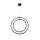 SLV 1008002 ONE VERTICAL PD Pendelleuchte 180 cm 2700/3000 K PHASE schwarz