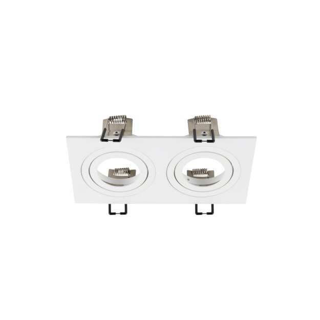 SLV 1008008 NEW TRIA® 155 Deckeneinbauring L: 17 B: 9 H: 4 cm zweiflammig IP 20 weiß