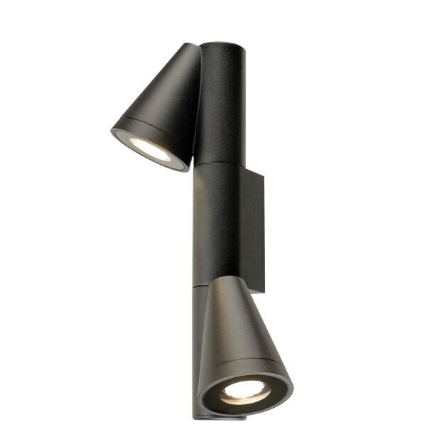 SLV 1008013 T-TUBE Wandaufbauleuchte 2x max. 10 W GU10 double IP44