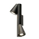 SLV 1008013 T-TUBE Wandaufbauleuchte 2x max. 10 W GU10...