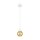 SLV 1008023 VARYT Glasschirm Diamant amber