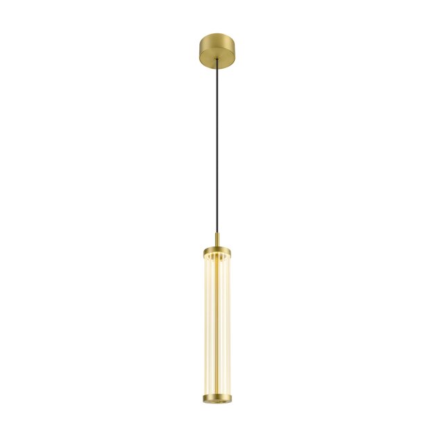 SLV 1008033 QUIMERA Pendelleuchte Pendellänge 150 cm 2700/3000 K PHASE gebürstet messing