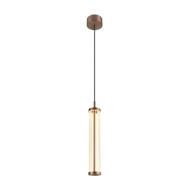 SLV 1008034 QUIMERA Pendelleuchte Pendellänge 150 cm 2700/3000 K PHASE dunkel kupfer