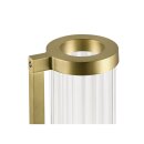 SLV 1008036 QUIMERA Wandaufbauleuchte 2700/3000 K PHASE gebürstet messing