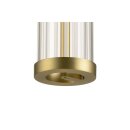 SLV 1008042 QUIMERA 1~ Pendelleuchte Pendellänge 150 cm 2700 K PHASE gebürstet messing