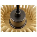 SLV 1008045 WUD Pendelleuchte E27 half round offenes...