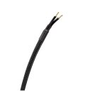 SLV 1008045 WUD Pendelleuchte E27 half round offenes Kabelende 1 x max. 60 W schwarz