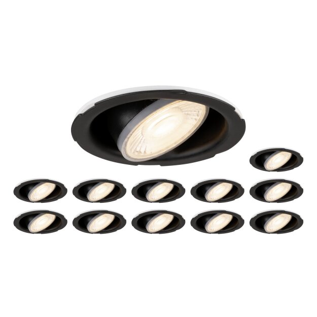 SLV 1008066 Set bestehend aus 12 x UNIVERSAL DOWNLIGHT...