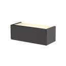 SLV 1008071 CHROMBO Wandaufbauleuchte quadratisch 3000 K 8 W PHASE 120° schwarz
