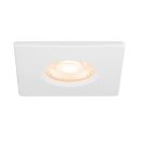 SLV 1008095 UNIVERSAL DOWNLIGHT Abdeckung für Downlight IP65 eckig weiß