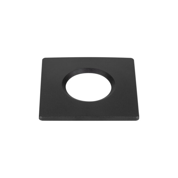SLV 1008096 UNIVERSAL DOWNLIGHT Abdeckung für Downlight IP65 eckig schwarz