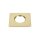 SLV 1008098 UNIVERSAL DOWNLIGHT Abdeckung für Downlight IP65 eckig gold matt