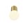 SLV 1008102 VARYT Deckenaufbauleuchte rund 1x max. 6 W E14 messing