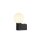 SLV 1008104 VARYT Wandaufbauleuchte rund 1x max. 6 W E14 schwarz