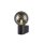 SLV 1008104 VARYT Wandaufbauleuchte rund 1x max. 6 W E14 schwarz
