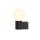 SLV 1008104 VARYT Wandaufbauleuchte rund 1x max. 6 W E14 schwarz