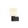 SLV 1008104 VARYT Wandaufbauleuchte rund 1x max. 6 W E14 schwarz
