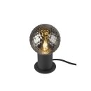 SLV 1008109 VARYT Tischleuchte rund 1x max. 6 W E14 schwarz