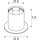 SLV 1008110 VARYT Tischleuchte rund 1x max. 6 W E14 weiß