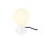 SLV 1008110 VARYT Tischleuchte rund 1x max. 6 W E14 weiß