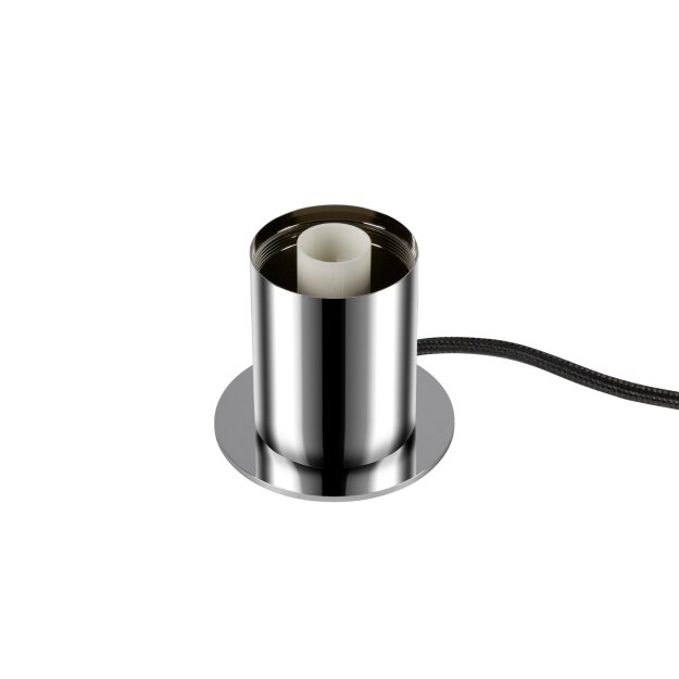 SLV 1008111 VARYT Tischleuchte rund 1x max. 6 W E14 chrom