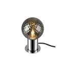 SLV 1008111 VARYT Tischleuchte rund 1x max. 6 W E14 chrom
