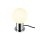 SLV 1008111 VARYT Tischleuchte rund 1x max. 6 W E14 chrom