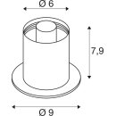 SLV 1008113 VARYT Tischleuchte rund 1x max. 6 W E14 kupfer