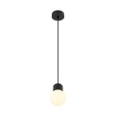 SLV 1008114 VARYT Pendelleuchte E14 Pendellänge 150 cm 1x max. 6 W schwarz