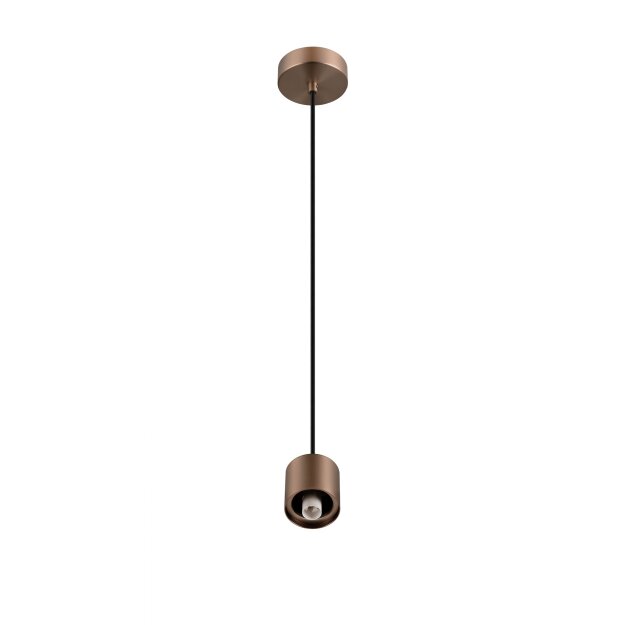 SLV 1008118 VARYT Pendelleuchte E14 Pendellänge 150 cm 1x max. 6 W kupfer