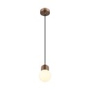 SLV 1008118 VARYT Pendelleuchte E14 Pendellänge 150 cm 1x max. 6 W kupfer