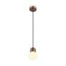 SLV 1008118 VARYT Pendelleuchte E14 Pendellänge 150 cm 1x max. 6 W kupfer