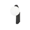 SLV 1008124 SUN Wandaufbauleuchte rund 1x max. 40 W LED-Leuchtmittel G9 PHASE schwarz