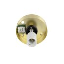 SLV 1008128 SUN 30 Deckenaufbauleuchte rund 1x max. 60 W E27 gold