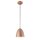 SLV 1008130 PARA CONE 20 Pendelleuchte Pendellänge 250 cm E27 1x max. 60 W kupfer / weiß
