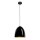 SLV 1008131 PARA CONE 30 Pendelleuchte Pendellänge 250 cm E27 1x max. 60 W schwarz / gold