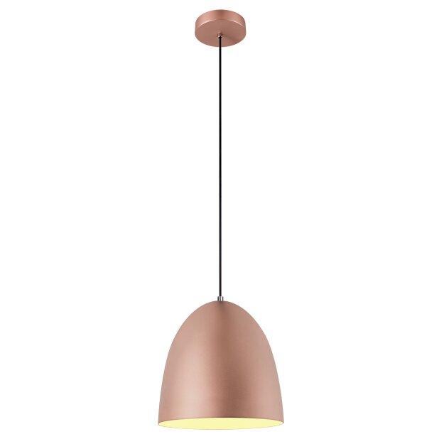 SLV 1008132 PARA CONE 30 Pendelleuchte Pendellänge 250 cm E27 1x max. 60 W kupfer / weiß