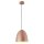 SLV 1008132 PARA CONE 30 Pendelleuchte Pendellänge 250 cm E27 1x max. 60 W kupfer / weiß