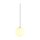 SLV 1008137 SUN 30 Pendelleuchte E27 offenes Kabelende 1x max. 40 W matt schwarz