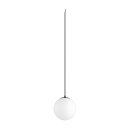 SLV 1008139 SUN 20 Pendelleuchte E27 offenes Kabelende 1x max. 40 W matt schwarz