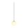 SLV 1008139 SUN 20 Pendelleuchte E27 offenes Kabelende 1x max. 40 W matt schwarz