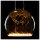 SLV 1008151 LED Floating Globe 150 twisted LED-Leuchtmittel smokey grey E27 PHASE 6 W 1900 K