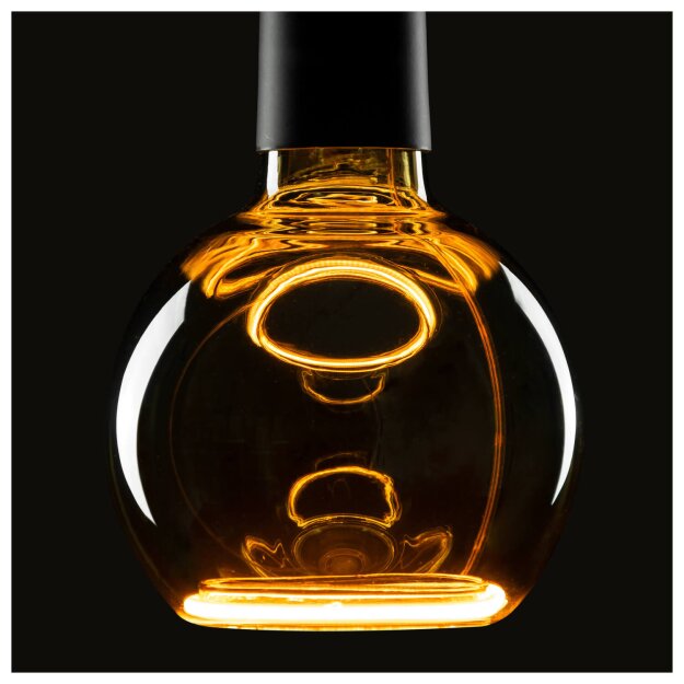 SLV 1008155 LED Floating Globe 125 LED-Leuchtmittel smokey black E27 PHASE 6 W 1900 K