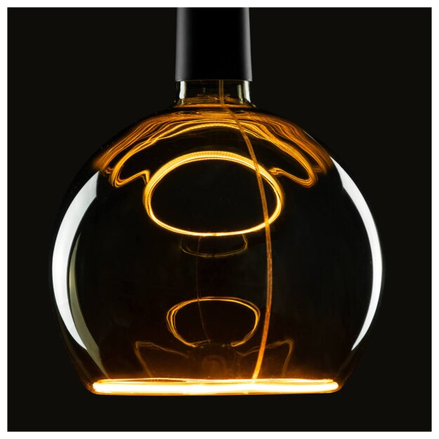 SLV 1008164 LED Floating Globe 200 LED-Leuchtmittel smokey black E27 PHASE 6 W 1900 K